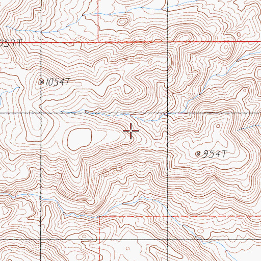 Topographic Map of Owlshead Mountains, CA