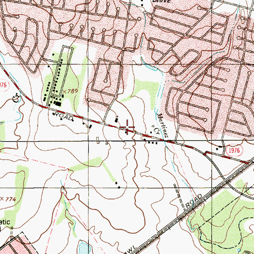 Topographic Map of Shekinah Walzem School, TX