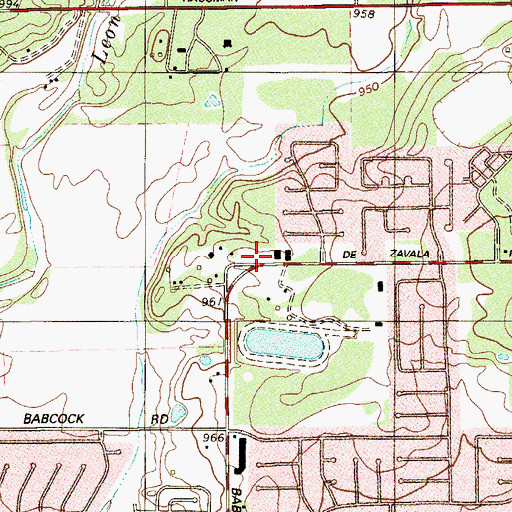 Topographic Map of Summerlin Child Care and Learning Center, TX
