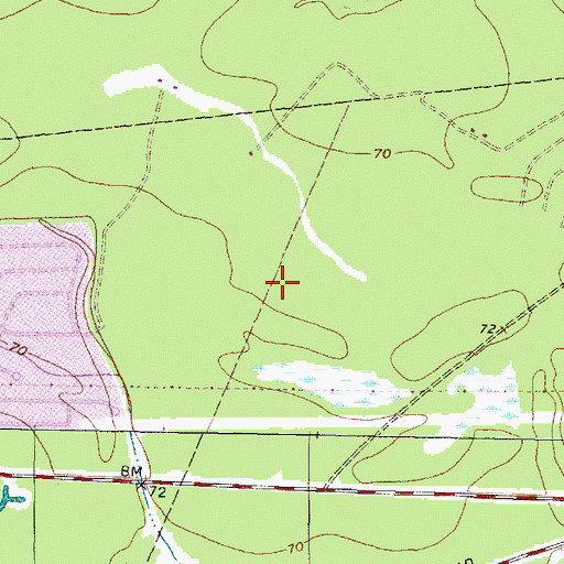 Topographic Map of Atascocita Presbyterian Church, TX