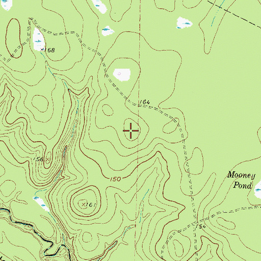 Topographic Map of Church of the Nazarene, TX