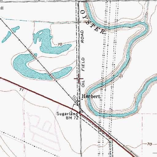 Topographic Map of Fire Station Number 3, TX