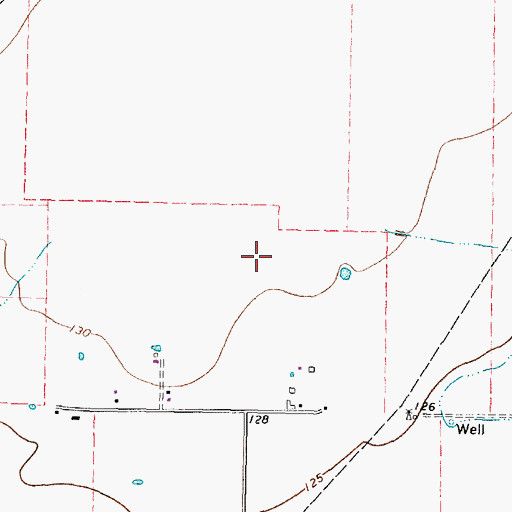 Topographic Map of Saint Edith Stein Catholic Church, TX