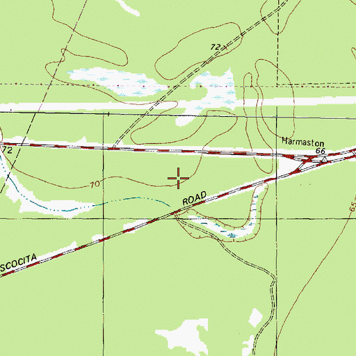 Topographic Map of Atascocita Town Center Shopping Center, TX