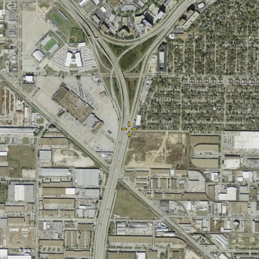 Aerial/Satellite Image of Interchange 13, TX
