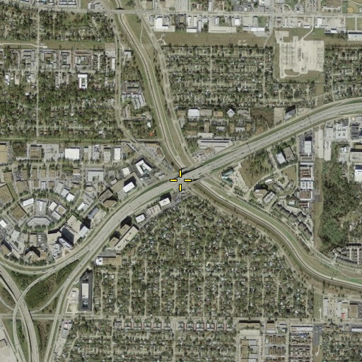 Aerial/Satellite Image of Interchange 13C, TX