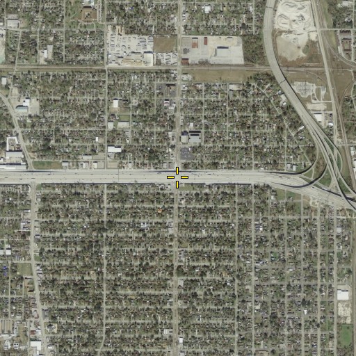 Aerial/Satellite Image of Interchange 18, TX