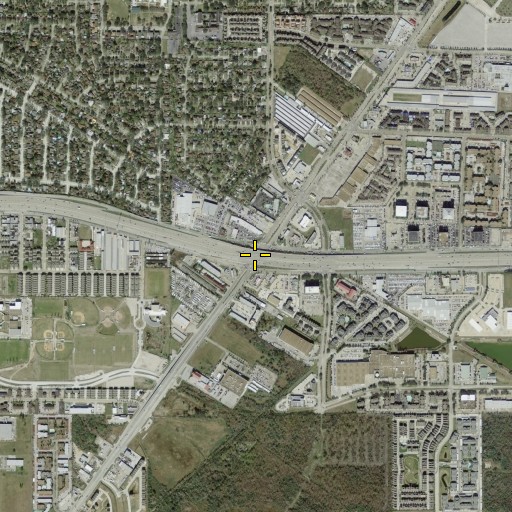 Aerial/Satellite Image of Interchange 2, TX