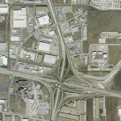 Aerial/Satellite Image of Interchange 26A, TX