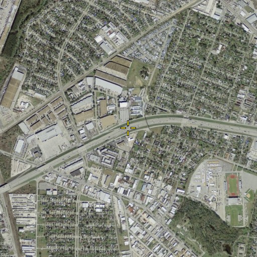 Aerial/Satellite Image of Interchange 34A, TX