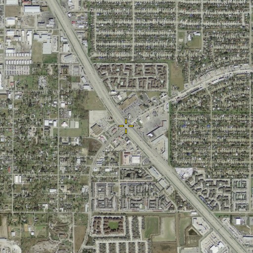 Aerial/Satellite Image of Interchange 35, TX