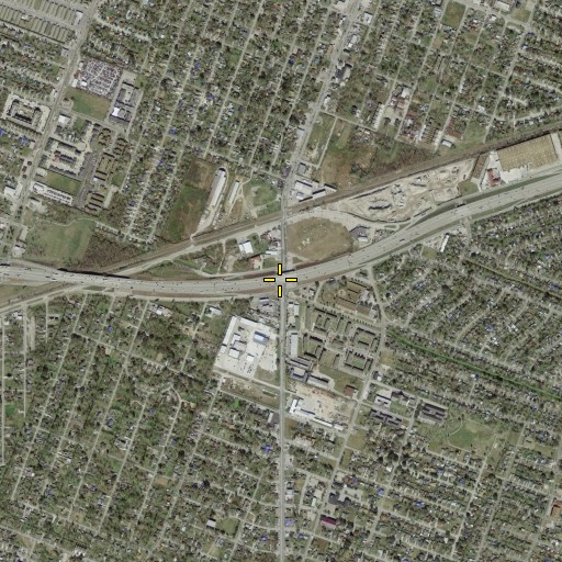 Aerial/Satellite Image of Interchange 36B, TX