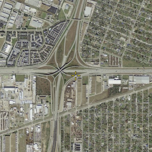 Aerial/Satellite Image of Interchange 38C, TX