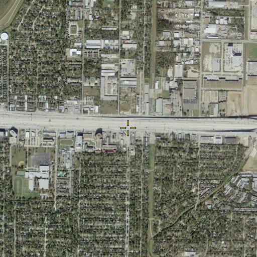 Aerial/Satellite Image of Interchange 755, TX