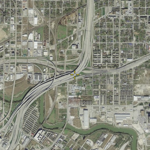 Aerial/Satellite Image of Interchange 770C, TX