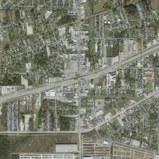 Aerial/Satellite Image of Interchange 783, TX