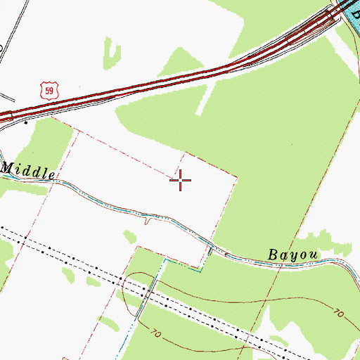 Topographic Map of Greatwood Presbyterian Church, TX