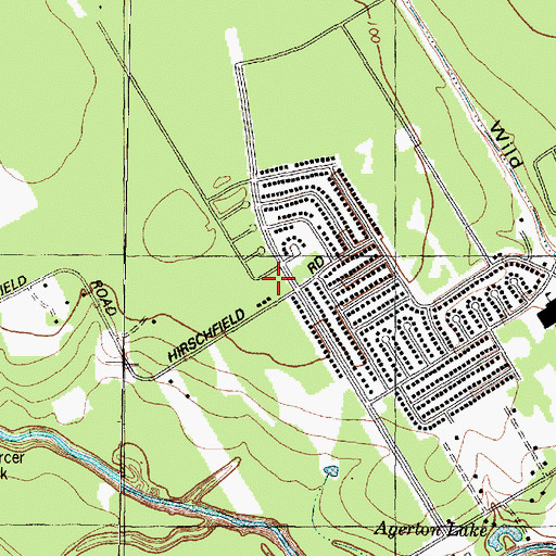 Topographic Map of Sandpiper, TX
