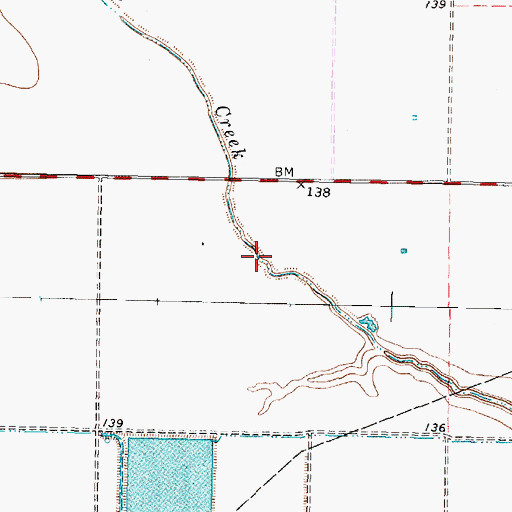 Topographic Map of Highland Village, TX