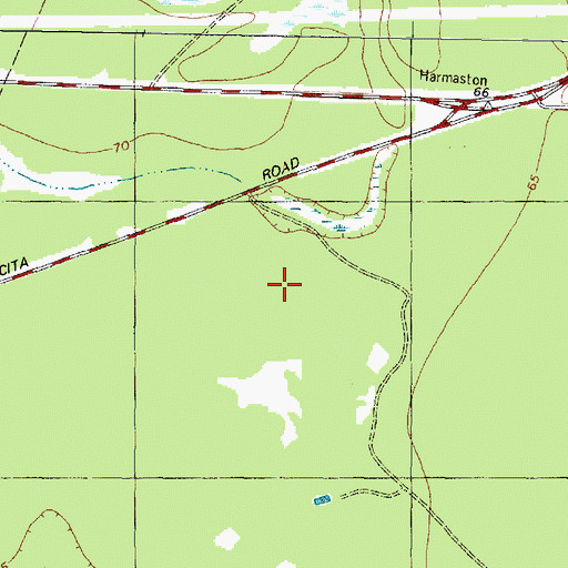 Topographic Map of Atascocita South, TX
