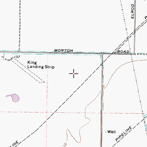 Topographic Map of Williams Chase, TX