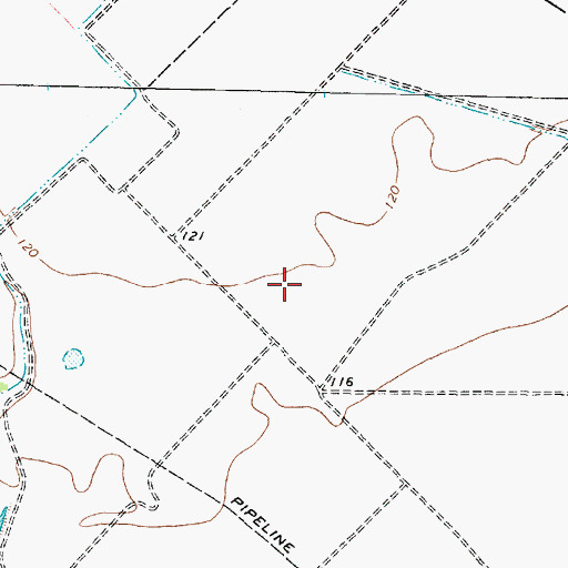 Topographic Map of Cinco Ranch High School, TX