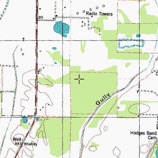 Topographic Map of Oyster Creek Elementary School, TX