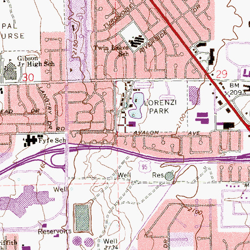 Topographic Map of Nevada State Museum Historical Society, NV