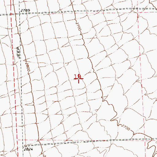 Topographic Map of Summerlin Community Center, NV