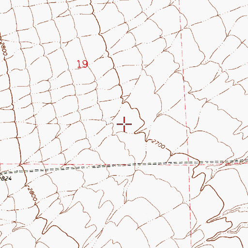 Topographic Map of Summerlin Library, NV