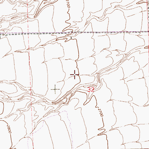 Topographic Map of Suncoast Hotel and Casino, NV