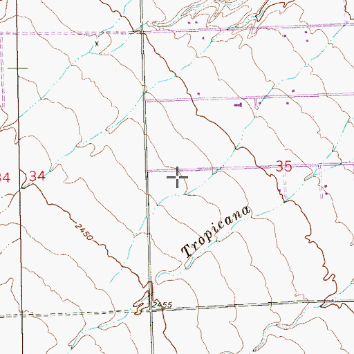 Topographic Map of Kingdom Hall of Jehovahs Witnesses, NV
