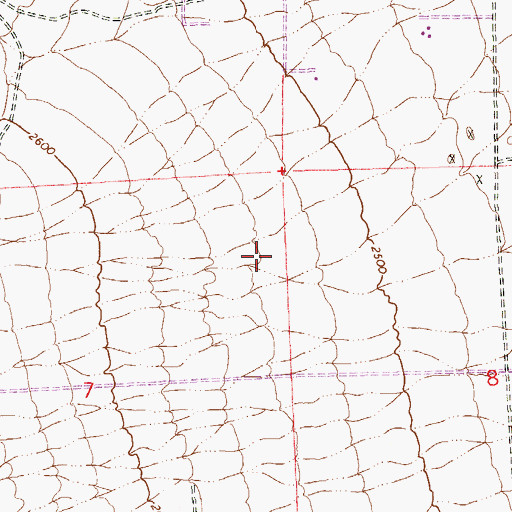 Topographic Map of Las Vegas Fire and Rescue Station 45, NV