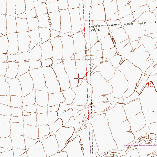 Topographic Map of Las Vegas Fire and Rescue Station 7, NV