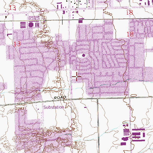 Topographic Map of Jesus is The Answer Mens Home 2, NV