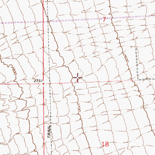 Topographic Map of Las Vegas Metropolitan Police Department Northwest Area Command, NV