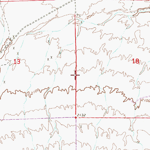 Topographic Map of Lydia Malcom Library, NV