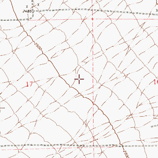Topographic Map of Sun City Community Church, NV