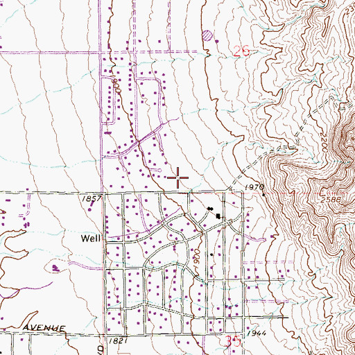 Topographic Map of The Church of Jesus Christ of Latter Day Saints, NV