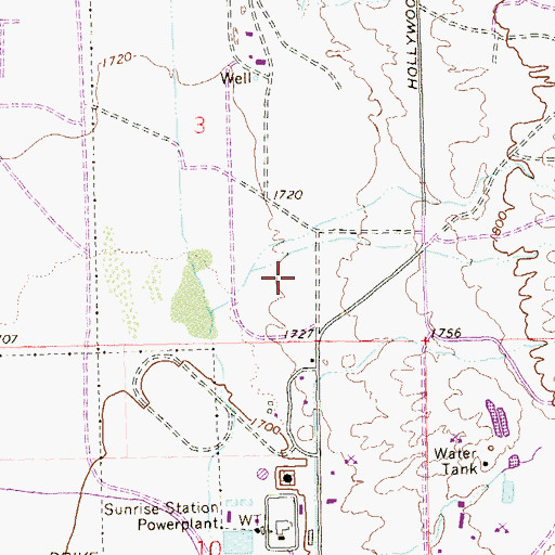 Topographic Map of The Church of Jesus Christ of Latter Day Saints, NV