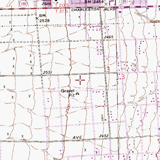 Topographic Map of The Church of Jesus Christ of Latter Day Saints, NV