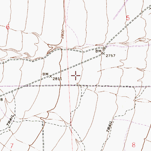 Topographic Map of Sahara Parkway Shopping Center, NV