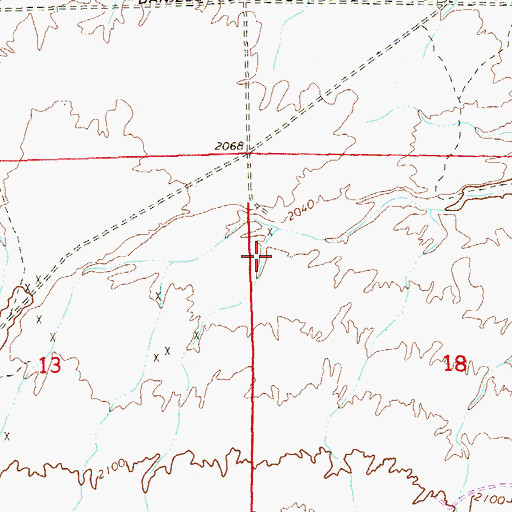 Topographic Map of Legacy West Park, NV