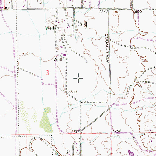 Topographic Map of Lewis Family Park, NV