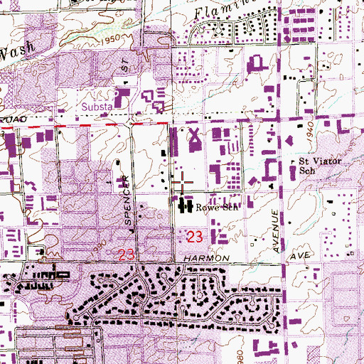 Topographic Map of Plaza Surgery Center, NV