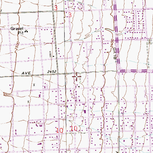 Topographic Map of Shadow Mountain Surgical Center, NV