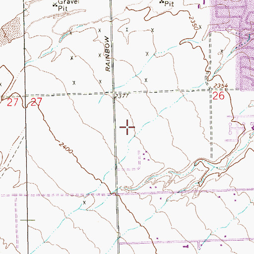 Topographic Map of Spring Valley Hospital Medical Center, NV