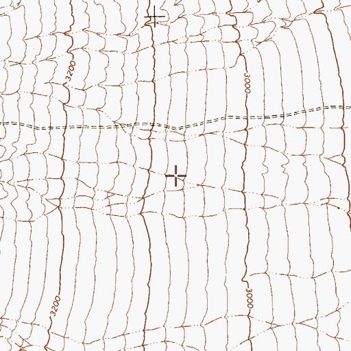 Topographic Map of Eagle Crest Course, NV