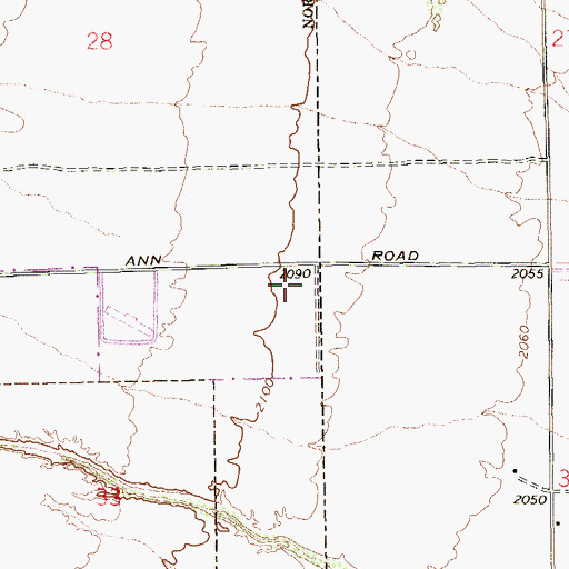 Topographic Map of Eldorado Village Shopping Center, NV