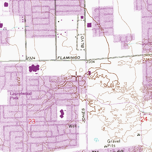 Topographic Map of Nevada Buddhist Association, NV